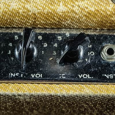 1951 Fender Deluxe 5A3 TV Front 10-Watt 1x12 tweed image 10
