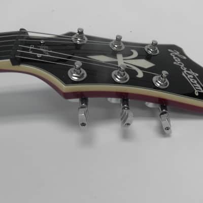 Hagstrom Tremar Viking Deluxe 2023 - Cherry Red image 6