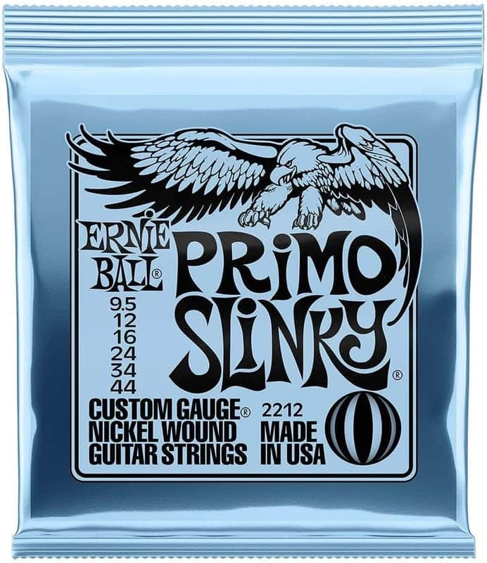 Ernie Ball 2212 Primo Slinky Electric Guitar Strings 9.5-44 image 1