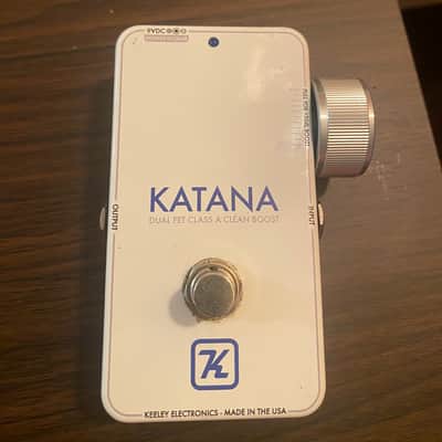 Keeley Katana Clean Boost V2 2014 - Present - Custom White image 3