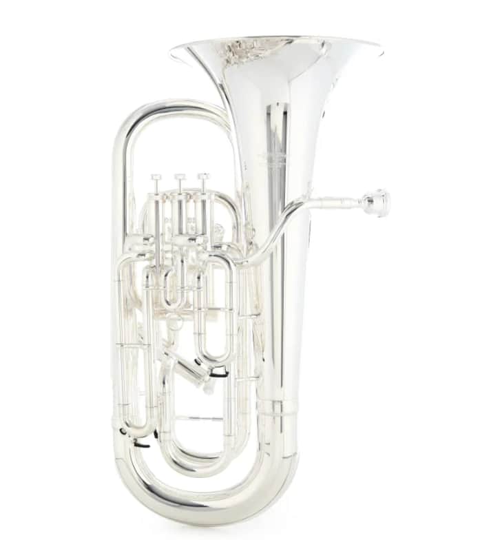 Willson WEUQ90S Bb Compensating Euphonium in Silver Plate image 1