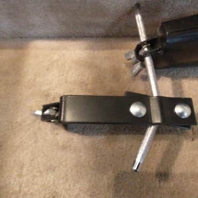 RhythmTech Studio series cowbell complete with mounting post and clamp excellent condition image 4
