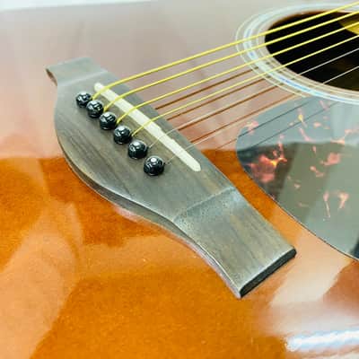YAMAHA LL6 ARE Dark Tint (DT) electric acoustic guitar image 2