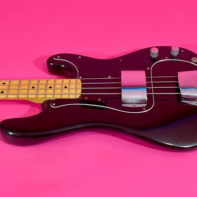 Fender Precision Bass 1979 1981 - Black 100% original clean! image 8
