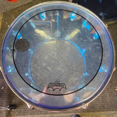 Ludwig VISTALITE 16" Floor Tom - Late 70s - Blue image 4