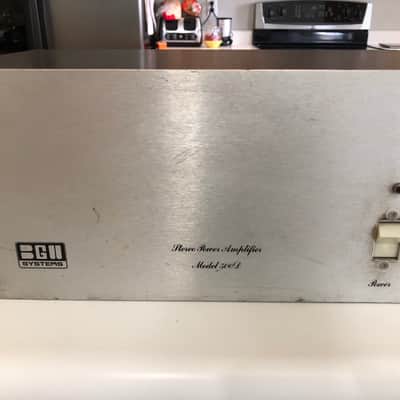 BGW 500D 1970's Stainless Stereo Power Amplifier Model 500D. Has been checked and tested by a tech. image 3