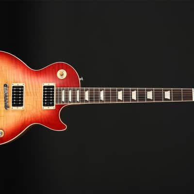 Gibson Les Paul Standard Faded 60s with Custom Buckers in Vintage Cherry Sunburst with Case #214720047- Pre-Owned image 3