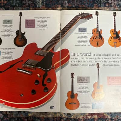 1987 Gibson The Great Adventure Legend & Future Vintage Guitar Catalogue! E14-1 image 5