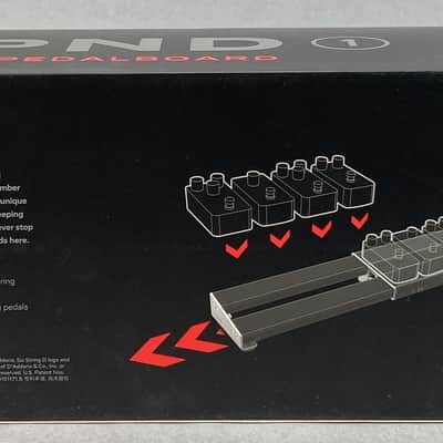 D'Addario XPND 1: Expanding Pedalboard; Black (2022 - Present) image 7