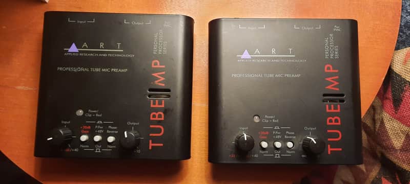ART Tube MP (Original) Tube Preamp / DI Box – Pair only 90 Euro image 1