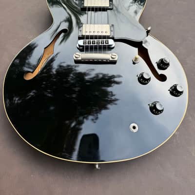 1982 Gibson ES-335 Dot - Ebony - SUPER CLEAN - collector grade with hang tags image 2