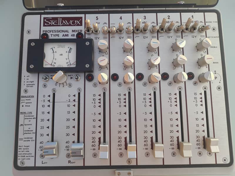 Stellavox AMI 48 studio mixer image 1