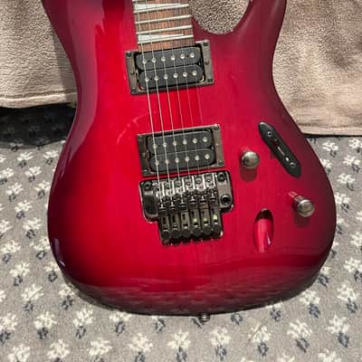 Ibanez S520-BBS Standard with Rosewood Fretboard 2014 - 2017 - Blackberry Sunburst image 2