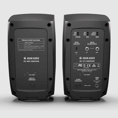 ADAM Adam D3V Black (Pair) (Official Japanese Product) (Desktop Monitor Speakers) (Recording & DTM) image 4