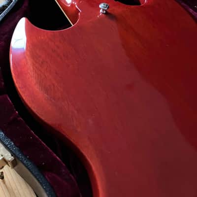 Gibson Gibson SG 1961 VOS Standard Custom Shop 2010 2010 - cherry red VOS image 13