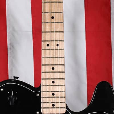 Squier Paranormal Esquire Deluxe - Metallic Black image 4