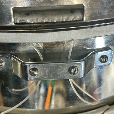 Kent 5X14" Student Model snare drum (TDG-SD-4166) 60's - Nickel Plated image 18