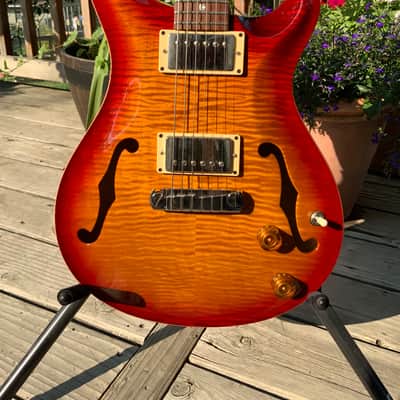 PRS Hollowbody II 2007 - Dark Cherry Sunburst image 2