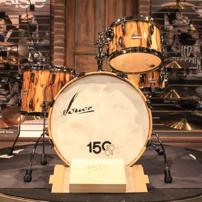 SONOR 150th Anniversary African Marble 4pcs Drum Set - New! image 2