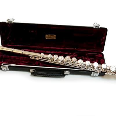 Buffet Crampon 228 Flute Silver Plated Model 861 Cooper Scale