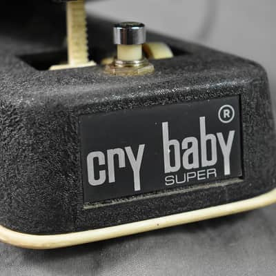 1970s Jen Cry Baby Super 250.422 Wah Pedal (White Fasel) image 2