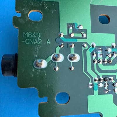 CASIO LK-92TV Lighting Keyboard Part: MIC In Jack Socket Board PCB M649-CNA2 Bild 6