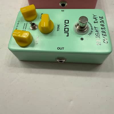 Joyo JF-26 Tiny Huge Fuzz + JF-25 Bright Day Overdrive Guitar Effect Pedal Lot image 4