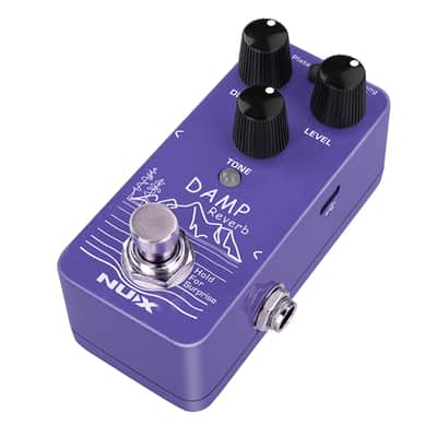 Nux NRV-3 Damp Reverb Pedal 3- reverb modes New! image 2
