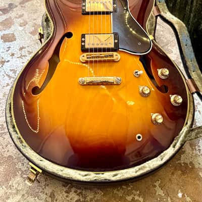 Yamaha  SA-2000 c 1980 - Sunburst original vintage MIJ Japan es-335 image 3
