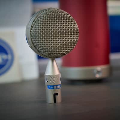 Rare Vintage Blue Bottle Tube Condenser Microphone (Serviced) Red Vocal Edition image 13