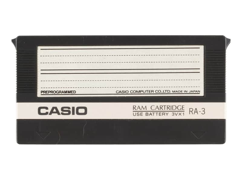 Casio RA-3 RAM Cartridge for CZ Synthesizers image 1
