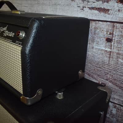 Fender Bandmaster 40-Watt 2-Channel 2x12" Piggyback Guitar Amp 1967 - Black Panel image 2