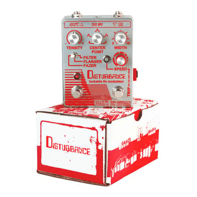Death By Audio Disturbance Lockable LFO Modulator 2023 - Present - Silver / Red image 3