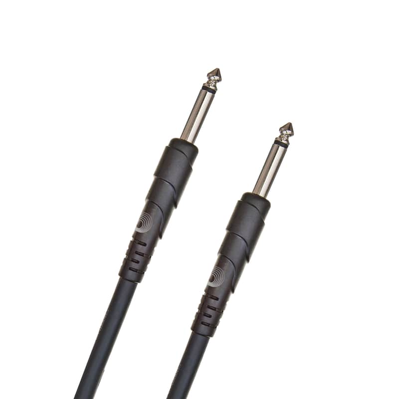 Planet Waves PW-CGT-05 Classic Series 1/4" TS Straight Instrument Cable - 5' image 1