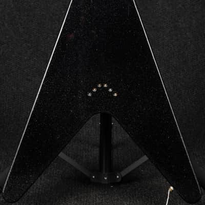 Gibson Custom Shop Flying V Custom - Ebony Sparkle image 2