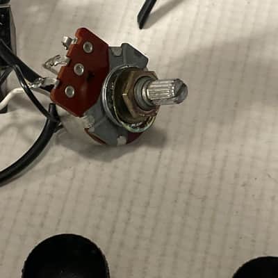 1990's Japan Ibanez RG570 RG Series Guitar Factory Electronics Wiring Harnes & Knobs image 5