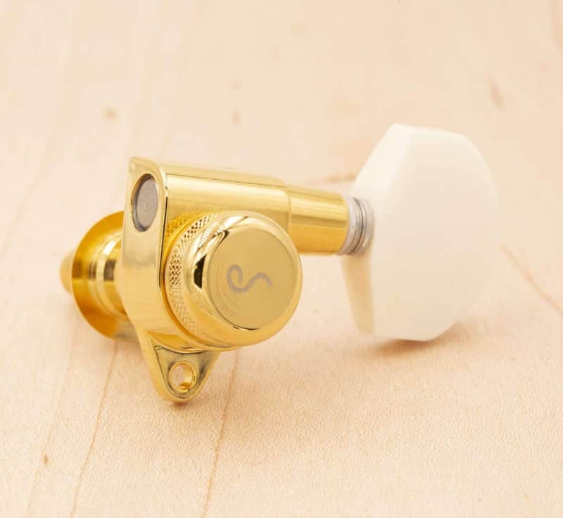Tone Ninja Genuine Polished Bone Large Tuner Buttons (6) fits Schaller, PRS Phase I/II tuners image 1