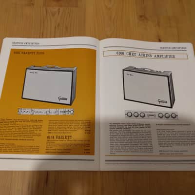 Vintage 1965 Gretsch Guitars & Amplifiers Catalog! Chet Atkins, White Falcon! Rare, Original Case Candy! image 11