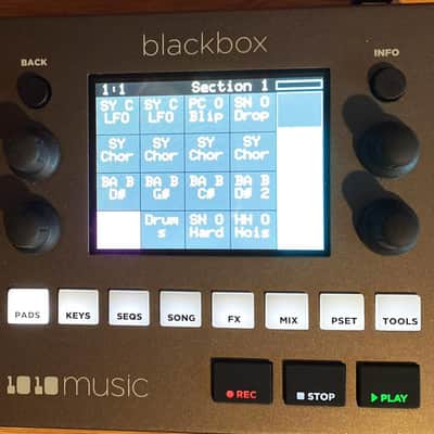 1010music Blackbox Compact Sampling Studio / Sampler Sequencer Synth Mint Condition including SD Card image 3