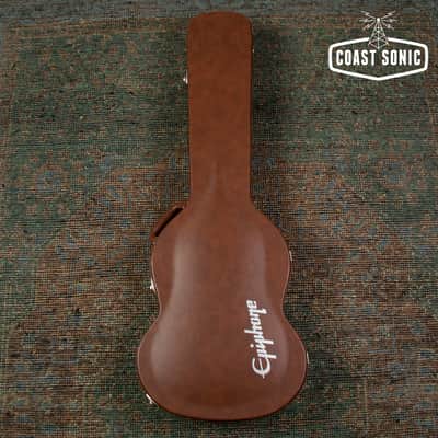 2021 Epiphone Inspired by Gibson Custom '61 SG Standard, Gibson Burstbuckers, hardcase image 16