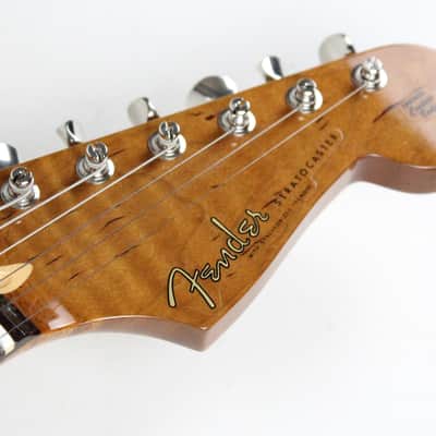 Fender Custom Shop Stratocaster NOS GT11 Aztec Gold Roasted ~MINT~ AAA Flame Maple w/ COA image 24