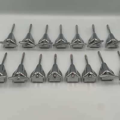 1980's (15) Premier Bass Drum Tension Rods & Claws T-rods XPK Projector image 7