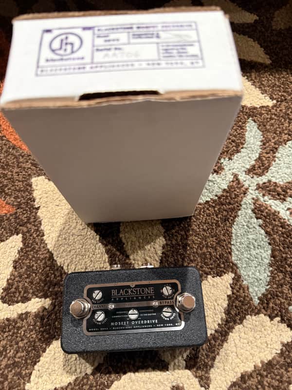 希少品】ギターエフェクター・BLACKSTONE APPLIANCES 希少品】ギター