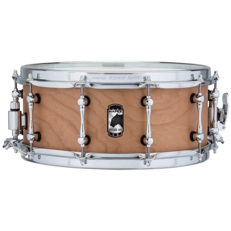 MAPEX BPCW4600CNW Cherry Bomb 14x6 Zoll Black Panther Snaredrum natural satin wood image 1