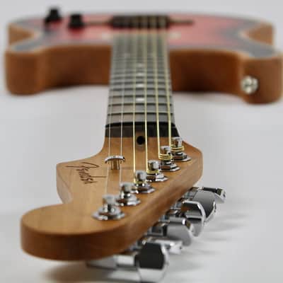 Fender American Acoustasonic Strat Ebony Fingerboard 3-Color Sunburst w/Gig Bag 2020 (0972023200) image 5