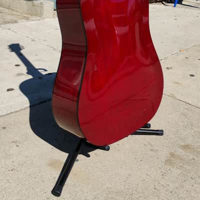 Guild D-25 - 1974 - Cherry Red image 18