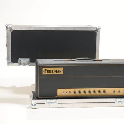 Friedman BE-100 Brown Eye 2-Channel 100-Watt Guitar Amp Head 2009 - 2017 - Black image 1