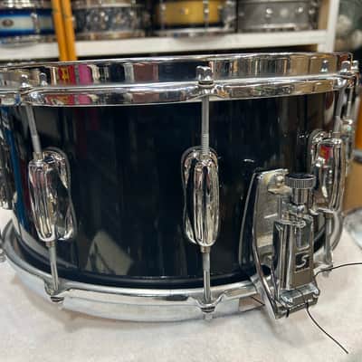 Slingerland 7 X 14" Lite Series Snare Drum (314-1224) late 90's - early 2000's - Black Lacquer image 5