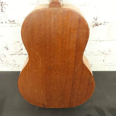 Vintage 1950s Silvertone Baritone Ukulele – Mahogany (Harmony Chicago Made) image 6
