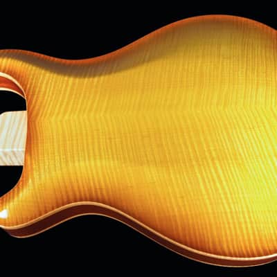 2013 Paul Reed Smith PRS Hollowbody II Artist Package w Piezo Brazilian Livingston Lemondrop image 4